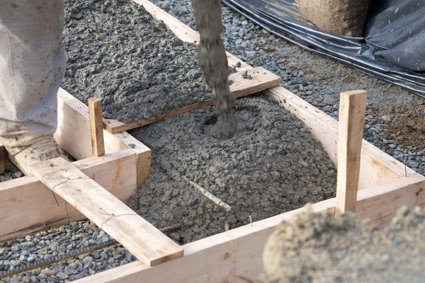 Concrete footings in Kenner, LA